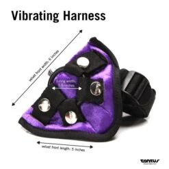 Sports Kit -Tantus Inc Shop Dimensions purple vibrating harness purple