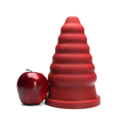 Cone Ripple 10 Cone Ripple -Tantus Inc Shop cone ripple red apple