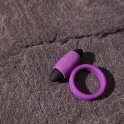 Vibrating C-Ring - Purple 9 Vibrating C-Ring - Purple -Tantus Inc Shop vibrating ss c ring purple3